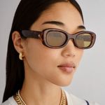 AIRE Calisto Sunglasses in Dark Tort One Size New Womens Sunnies Brown Photo 12