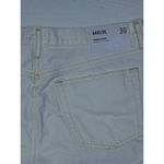 AGOLDE  Parker Vintage Cut Off Shorts White Distressed Frayed Hem Size 30 Photo 9