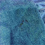 Classic Elements Denim Shirt Shacket Christmas Embroidered Size Medium Holiday Photo 1