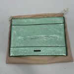 Rebecca Minkoff Leo Clutch clutch in mint green metallic leather Photo 2