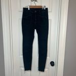 Free People We The Free Ivy Mid Rise Released Hem Skinny Jeans in Color Seal Blue | Size 27 Photo 1