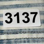 Pilcro  Women’s 28 Blue White Striped Ultra High Rise Patch Pocket Denim Shorts Photo 8