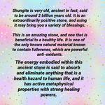 Russian Shungite Solid Sterling Silver Israeli Style Ring Size 7 Photo 3