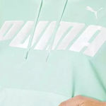 Puma NWT Moisture Wicking Hoodie Aqua Large Photo 0