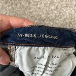 American Eagle Hi-Rise Jegging Denim Jeans Skinny Distressed High Rise Stretch 6 Photo 2