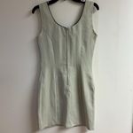 City Triangles made in USA Vintage 90s Beige & Navy Pinstripe Bow Blazer dress Photo 2