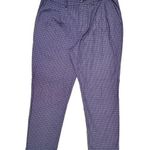 ASOS Women's Pleated Plaid Elastic Waist Dress Pants Size 30 Photo 0