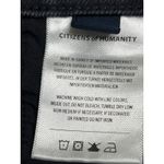 Citizens of Humanity  Charlotte Straight jeans, size 26, washed black, button fly Photo 14