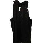 Milly  Emma Tie Neck Rainbow Tank Top Photo 3