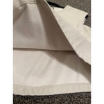 Sincerely Jules Faux Leather Off White Short Sleeve Top S Photo 3