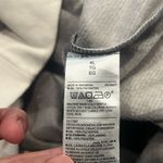 Old Navy  women’s gray buffalo check quarter button fleece  hoodie size xlarge . Photo 5