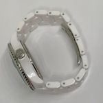 ToyWatch White Safari Zebra Swarovski Crystal Dial Photo 5