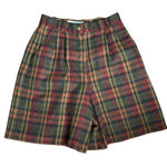 Norton Mcnaughton Vintage Tartan Plaid Wool Shorts Photo 0