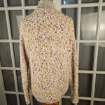 Callahan Anthropologie Womens Garland‎ Speckled Eyelash Cardigan Sweater XS Pink Photo 1