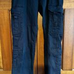 5.11 Tactical Series Cargo Pants Women's Size 8 Long Blue EMT RN Medical Hiking Photo 2