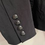 Elie Tahari  Black Wool Fitted Blazer Jacket W/ detailed bottons Size 6 Photo 9