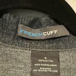 French Cuff Size Small Classic 90’s Dark Blue Denim Jean Jacket Photo 2