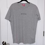 One Teaspoon NWT  OT Logo Crew Neck - Grey Marl Short Sleeve Photo 1