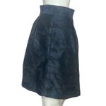 Banana Republic  Women’s‎ Mini Skirt Blue Camo Asymmetrical Front Size 2 Petite Photo 1
