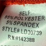 Essue Red Short Sleeve Zip Back Business Casual Pocket Mini Dress Womens Medium Photo 8