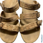 Vionic  Radia Gold Cork Wedge Comfort Sandals Women's‎ Size 7 Photo 7