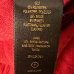 Sunday in Brooklyn  red velvet swing tank size L glam, holiday, Photo 4