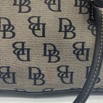 Dooney & Bourke black & gray signature D&B logo tote bag Photo 4