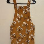 Listicle  Tan Floral Midi Dress Photo 0