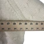 Wallace Women's Size Medium Cream Mohair Wool Cable Knit Sweater Photo 5