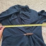 Ralph Lauren Lauren Jeans. Co  Sz M Women's Wrap Knit Jacket Navy Pockets Cotton Photo 4