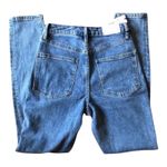 We Wore What NWT The Danielle High Rise Straight Jean in Spring St Hole, 25 Photo 12