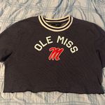 Under Armour Ole Miss  Cropped Shirt Photo 0