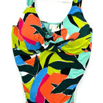 Anne cole  Size 22W Tankini Top Bathing Swim Suit Structured Underwire Floral Photo 0