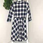 ANGL ANGEL Plaid Midi Dress Shirtwaist 3/4 Sleeve Belted‎ Small Photo 1