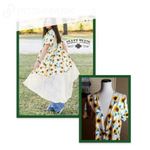 Crazy Train  Lace and Sunflower Duster, Swim , CoverUp, Long Vest Boho Photo 1