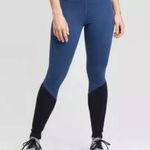 Joy Lab Mid Rise Mixed Media Stretch Skinny Workout Leggings Size X-Small Sports Photo 0