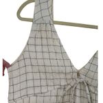 Urban Outfitters  Breezy‎ Plunging Wide Leg Sleeveless Babydoll Jumpsuit Size XS Photo 6