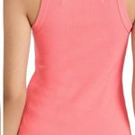 MOTHER Denim MOTHER The Chin Ups Conch Shell Ribbed Tank Top Size Small Photo 1