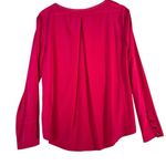 Jennifer Lopez JLO Womens VTG Y2K Pink Beaded Neckline Long Sleeve Top Sz L Photo 1