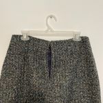 Talbots  Navy Blue Cream Beige Blue Tan Tweed Preppy Work Straight Pencil Skirt Photo 12