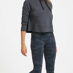 Spanx Black Camo Look at Me Now Seamless Cropped Leggings Size L Photo 0