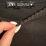 ZARA  Black Baby Tee- Size Small Photo 2