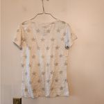 UFC Star Stuck Womens Shirt Ultimate Fighting Championship Logo small Shirt White Photo 1