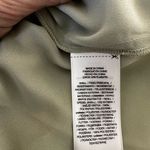 NWT Lauren Ralph Green Floral Crinkled Georgette A Line Dress Sz 6 No Belt Photo 7