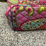 Vera Bradley Pink Paisley Quilted Tote Bag with Matching Pouch Photo 2