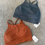 NWT Bundle of 2 Lululemon Flow Y Wraps Sports Bras Photo 0