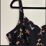 Market & Spruce Beatriz Scalloped Floral Print Dress with Smocked Back Photo 1