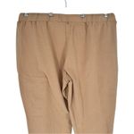 Polygram Camel Embroidered Sweatpant Joggers size 2X Cuffed Drawstring Tan Photo 4