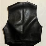 Like New! Nanushka Arnona cropped leather vest, size M Black Size M Photo 6