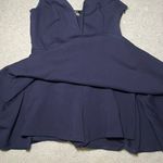 Lulus I feel good navy blue skort dress size medium Photo 6
